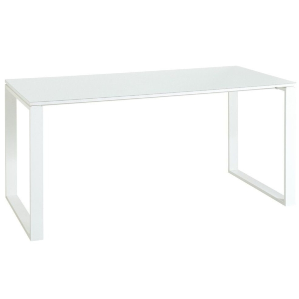 Bureau Monteria van 160 cm breed in wit