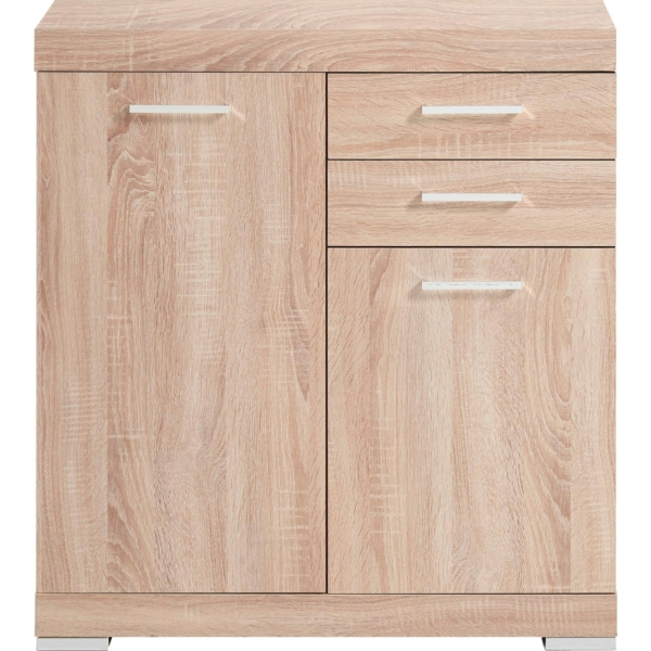 Commode Bristol 2 van 90 cm hoog eiken