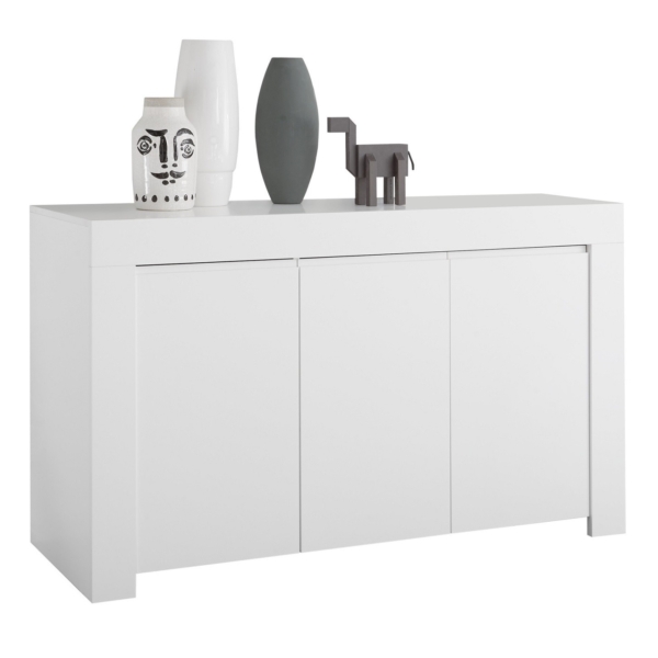 Dressoir Firenze 138 cm breed in mat wit