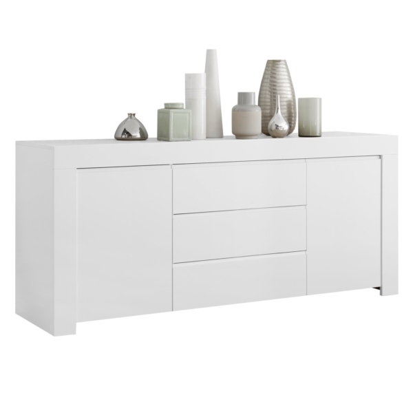 Dressoir Firenze 184 cm breed in mat wit