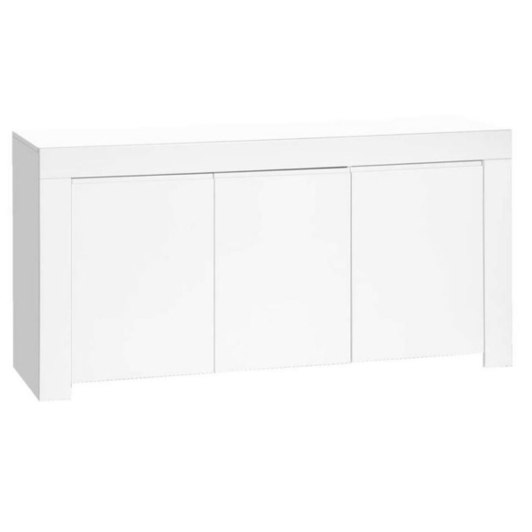 Dressoir Amalfi 160 cm breed hoogglans wit