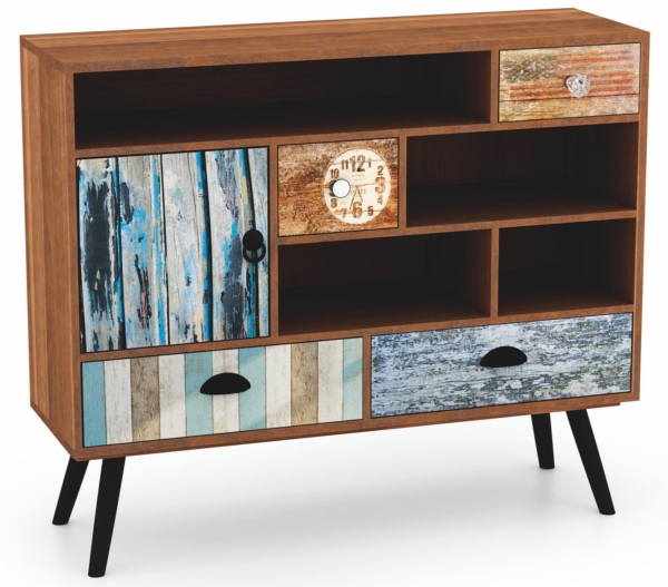 Dressoir Mezo 93 cm breed in multicolor