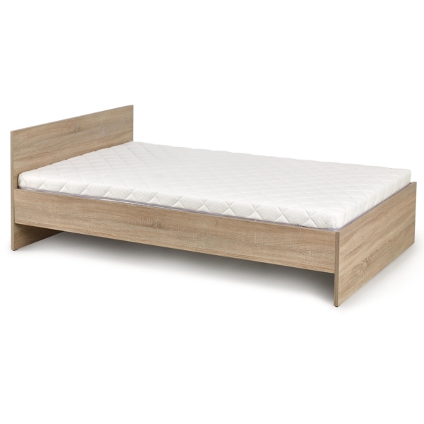 Eenpersoonsbed Lima 90x200 cm in sonoma eiken