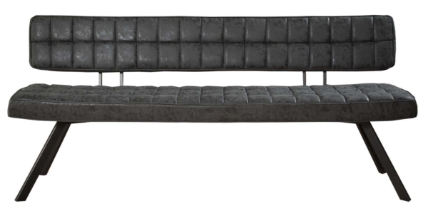 Eetkamerbank Chill 180 cm breed antraciet