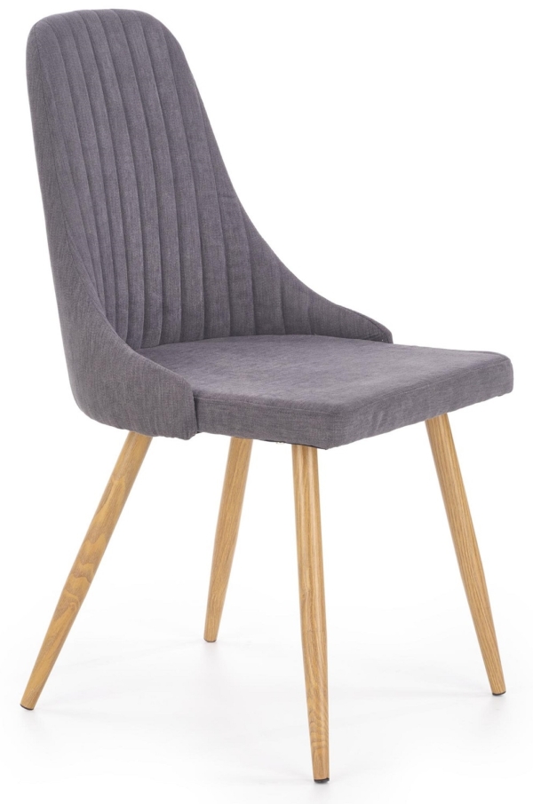 Eetkamerstoel Bobbi in donkergrijs