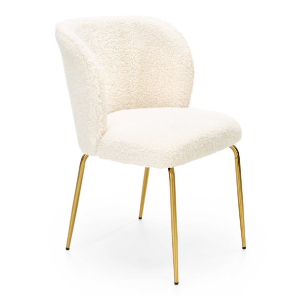 Eetkamerstoel Loft in creme