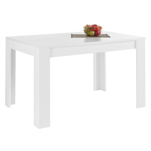 Eettafel Firenze 180 cm breed in mat wit