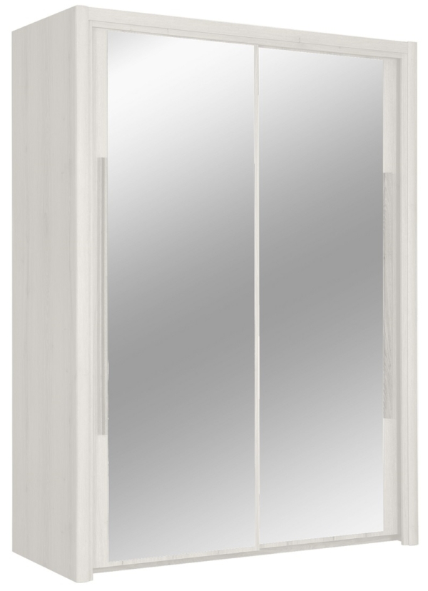 Kledingkast Cyrus 153 cm breed in gekalkte esdoorn