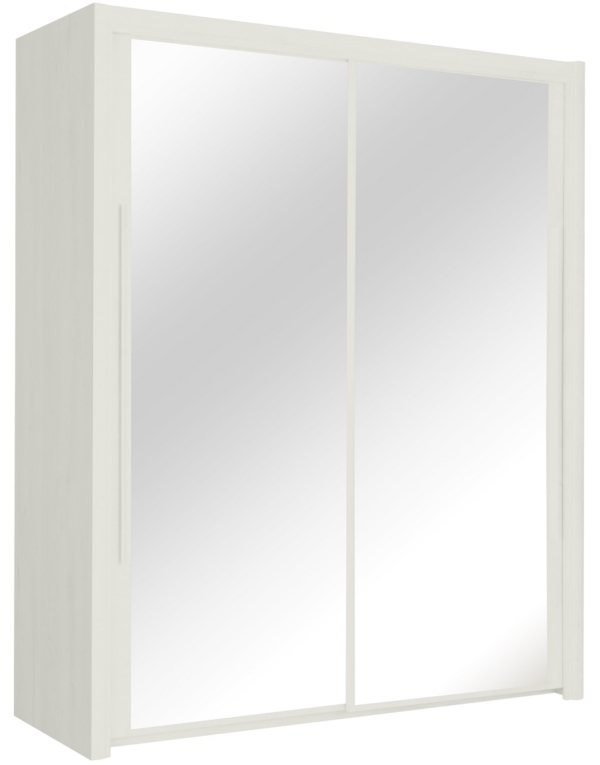 Kledingkast Cyrus 183 cm breed in gekalkte esdoorn