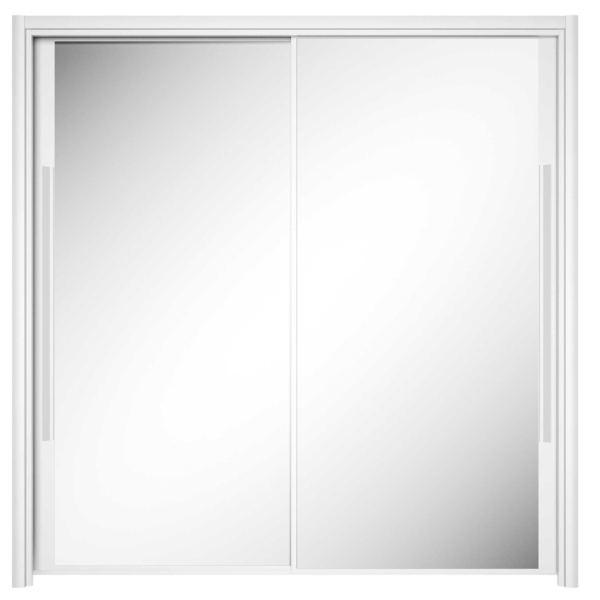 Kledingkast Cyrus 199 cm breed in wit