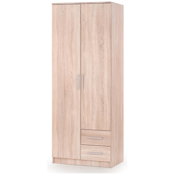 Kledingkast Lima 80 cm breed in sonoma eiken
