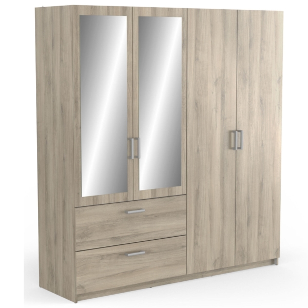 Kledingkast Ready 178 cm breed kronberg eiken