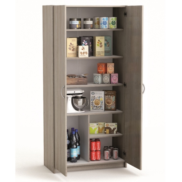 Multifunctioneel Opbergkast Fortus 80x170 cm - shannon eiken