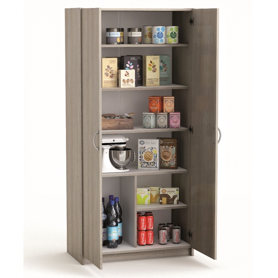 Multifunctioneel Opbergkast Fortus 80x170 cm - shannon eiken