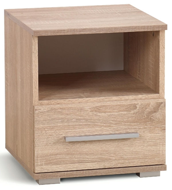 Nachtkastje Lima 44 cm hoog in sonoma eiken