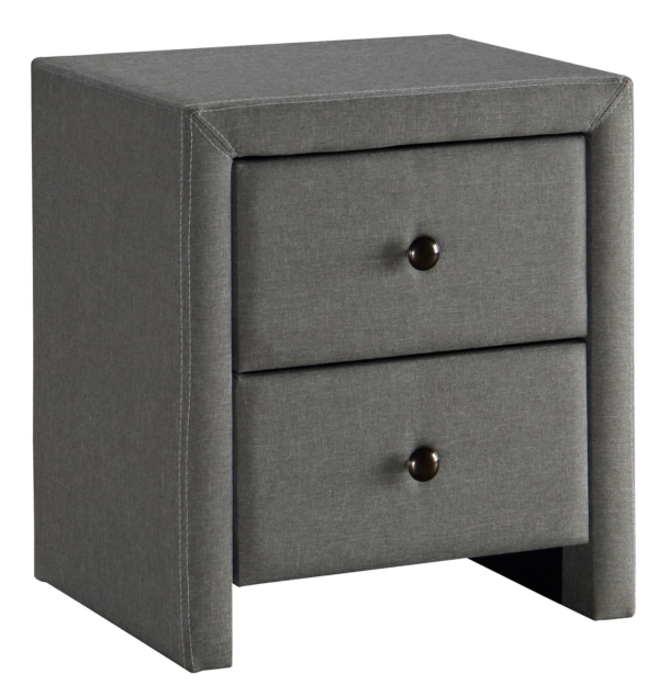 Nachtkastje Prima 54 cm hoog in grijs