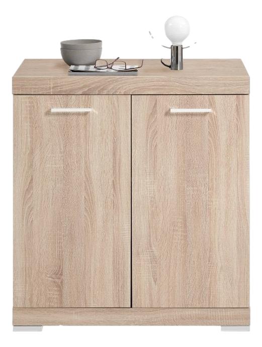 Opbergkast Bristol 1 XL van 90 cm hoog in eiken