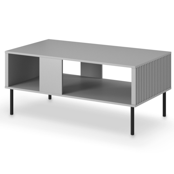 Salontafel Asensio mat grijs 110 cm breed