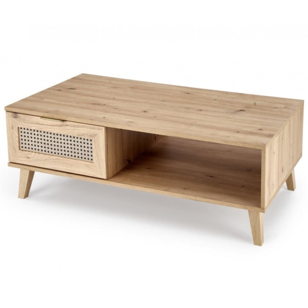 Salontafel Borneo mat zwart 120 cm breed