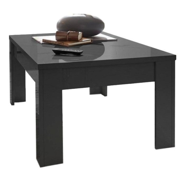 Salontafel Dama 122 cm breed in hoogglans grijs