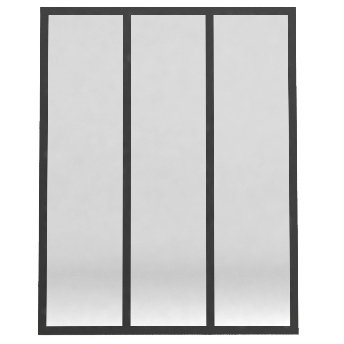 Spiegel Baxter 120x95 cm antraciet