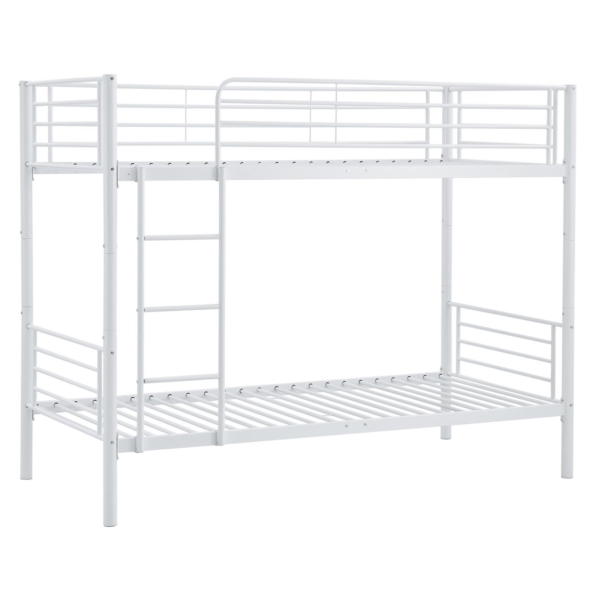Stapelbed Bunky 90x200 cm wit metaal