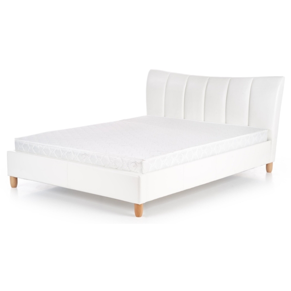 Tweepersoonsbed Sandy 160x200 cm wit