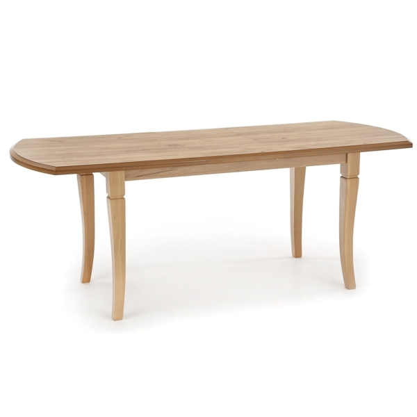 Uitschuifbare eettafel Fryderyk 160 tot 240 cm breed eiken