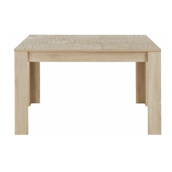 Uitschuifbare Eettafel Miro 180 tot 228 cm breed in sonoma eiken