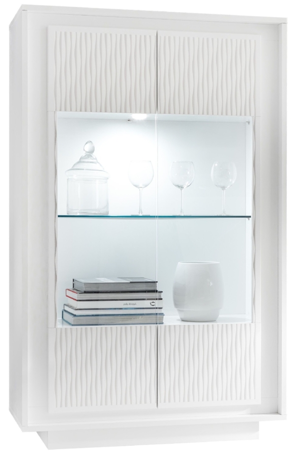 Buffetkast Malibu 171 cm hoog in wit