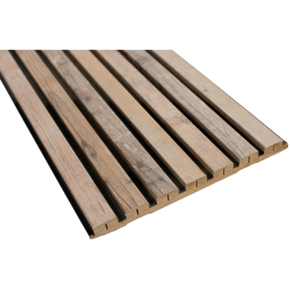 Wandpaneel Pedro 30x277 rustic wood met zwart