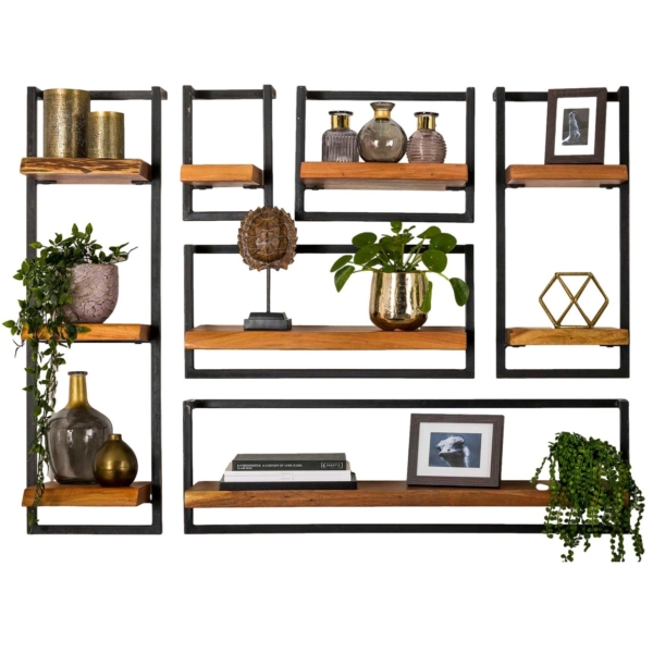 Wandrek / Wandschap Edge set 6 delig