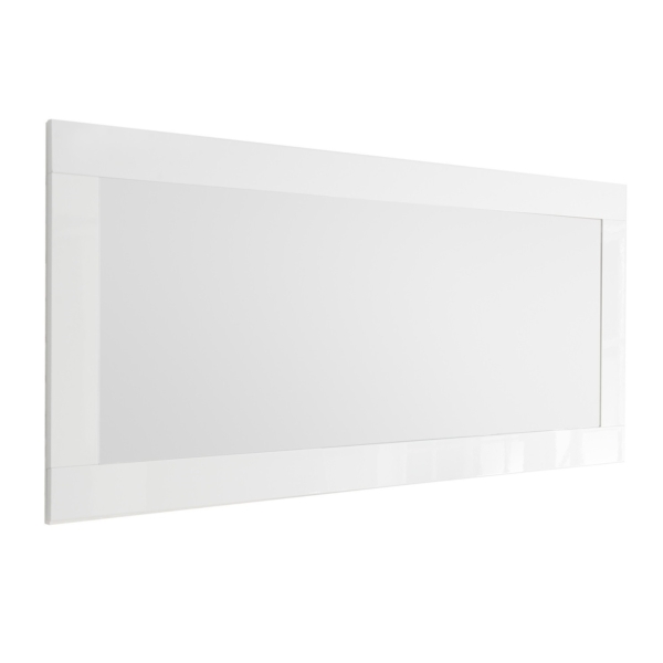 Wandspiegel Urbino 170 cm breed in hoogglans wit