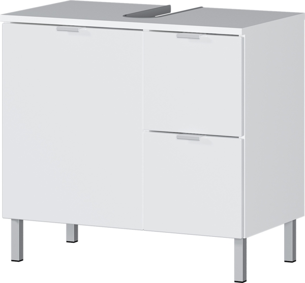 Wastafelonderkast Bruno M 60 cm breed in wit