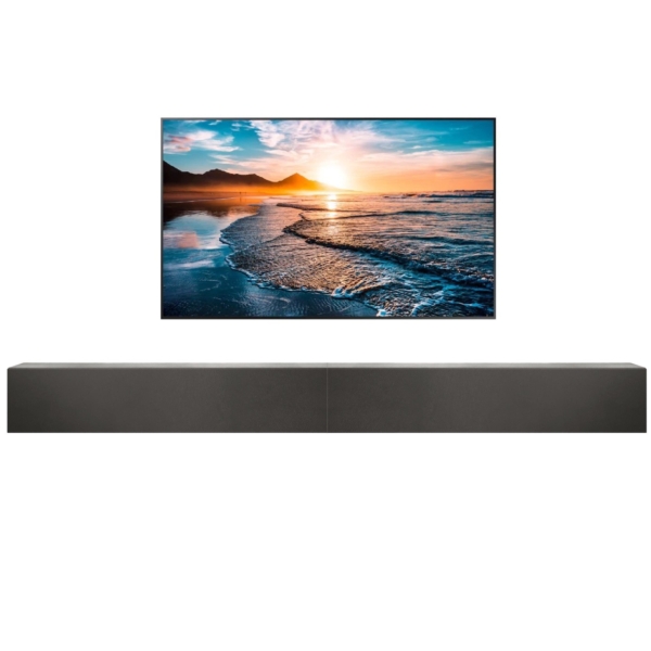 Zwevend Tv-meubel Tesla 276 cm breed Lava