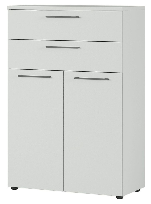 Boekenkast Agenda M 120 cm hoog in lichtgrijs