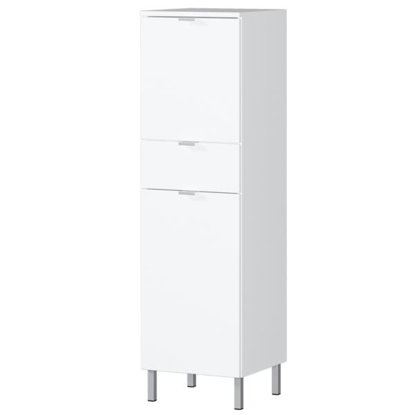 Badkamerkast Bruno 120 cm hoog in wit