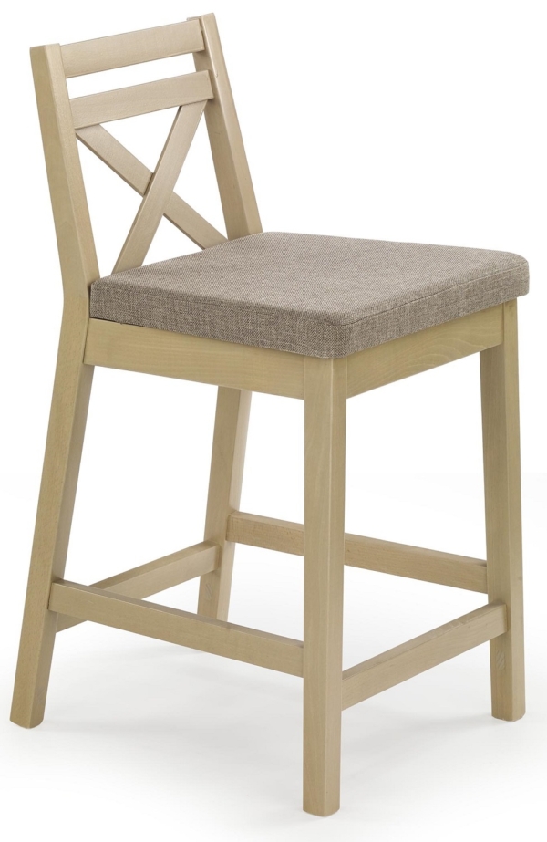 Barkruk Borys 83 cm hoog in sonoma eiken