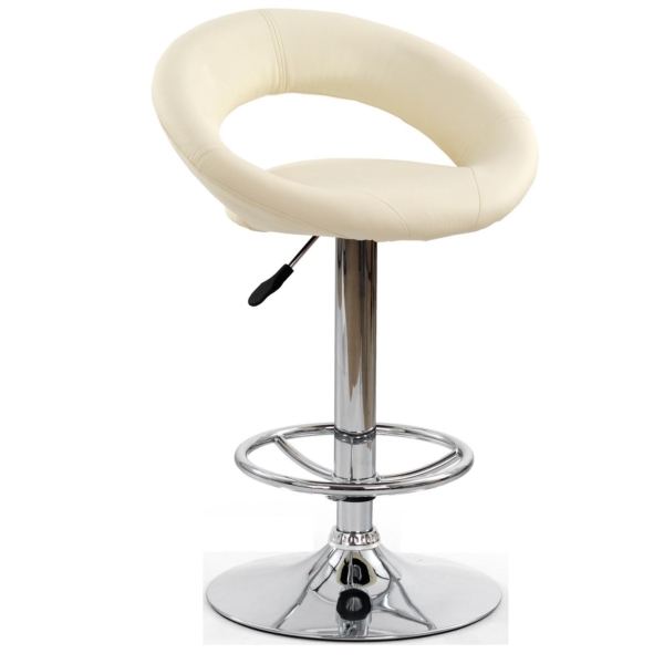 Barstoel Miya in beige