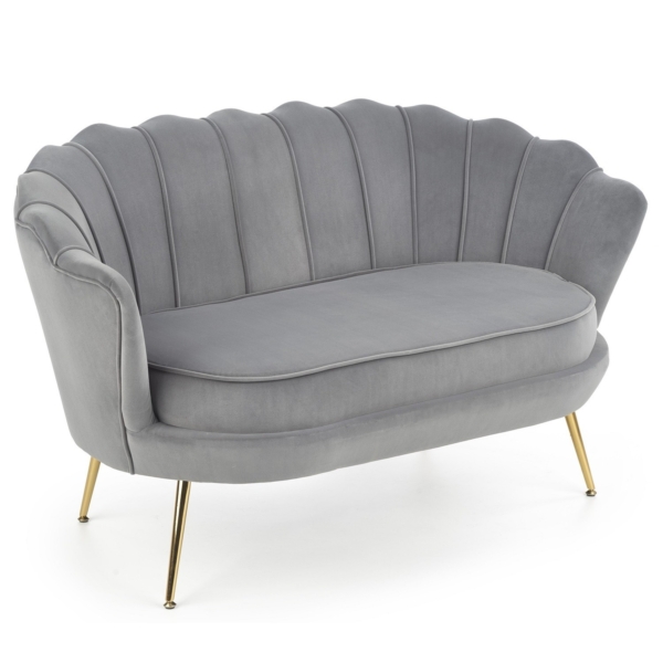 Fauteuil Amorinito XL 133 cm breed grijs