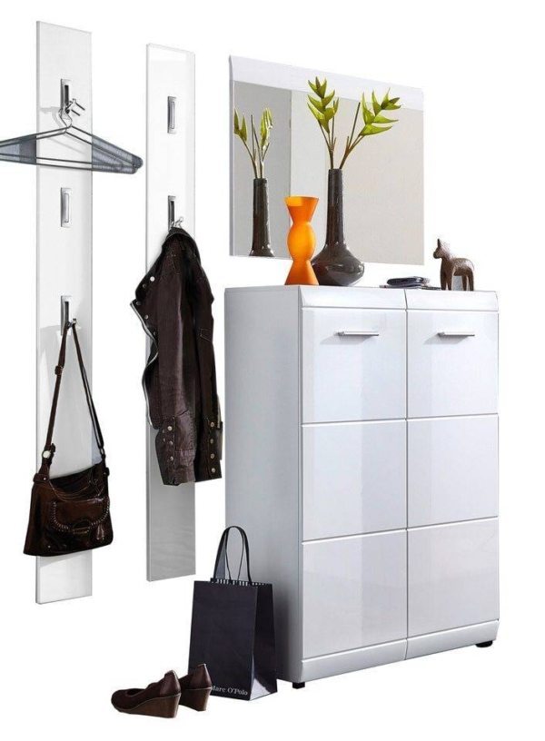 Halmeubelset Adana in hoogglans wit combi 4