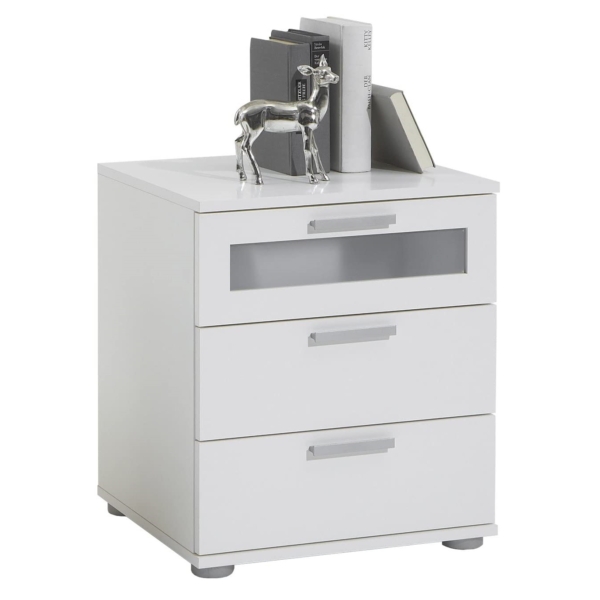 Nachtkastje Katja 53 cm hoog - Wit