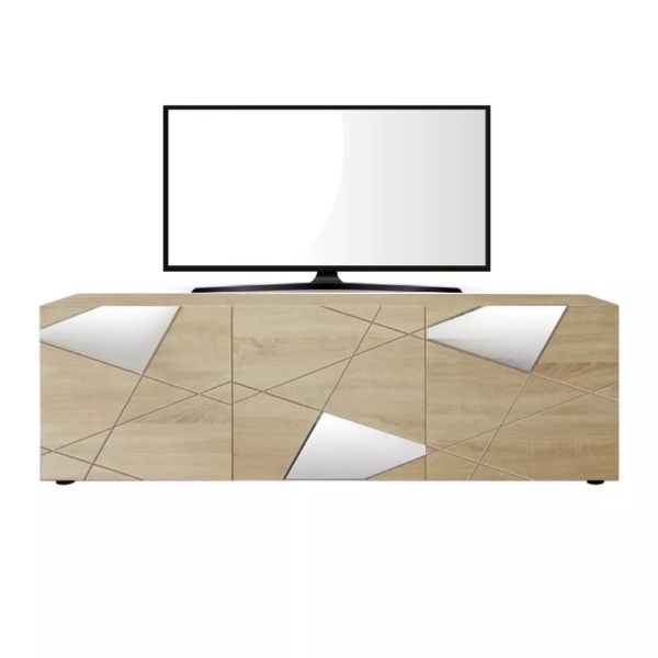Tv-meubel Vittoria 181 cm breed samoa eiken