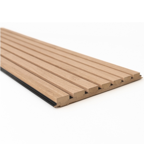 Wandpaneel Pedro 30x277 eiken met zwart