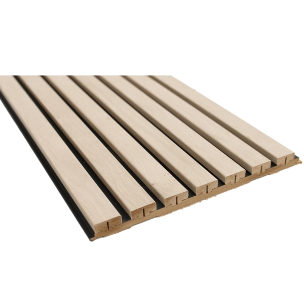 Wandpaneel Pedro 30x277 vanilla eiken met zwart